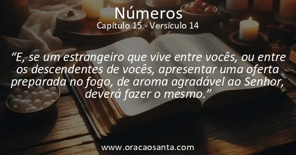 Números 15:14