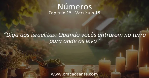Números 15:18