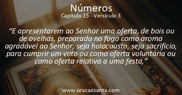 Números 15:3