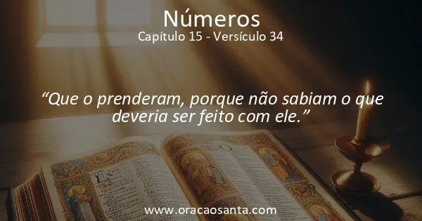 Números 15:34