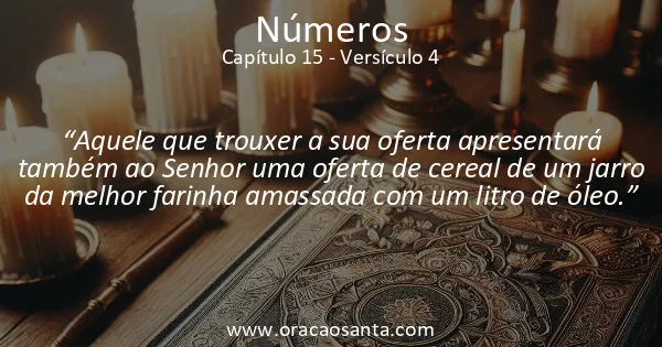 Números 15:4