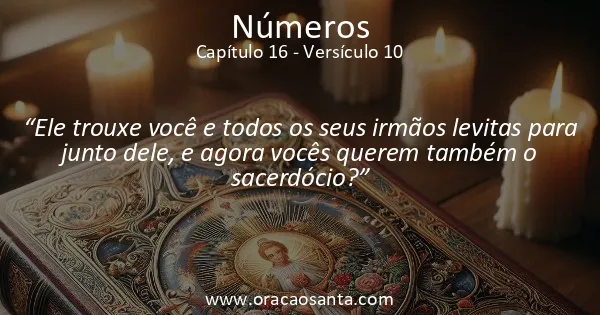 Números 16:10