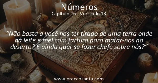 Números 16:13