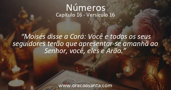 Números 16:16