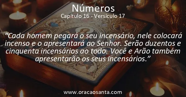 Números 16:17