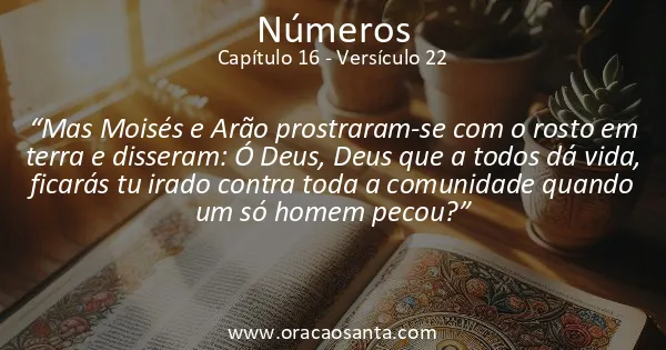 Números 16:22