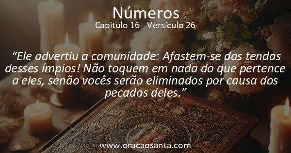 Números 16:26