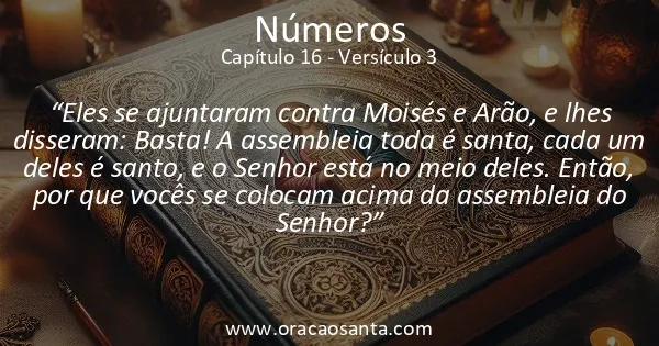 Números 16:3