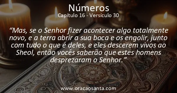 Números 16:30