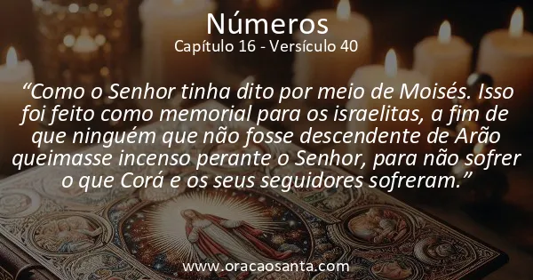 Números 16:40