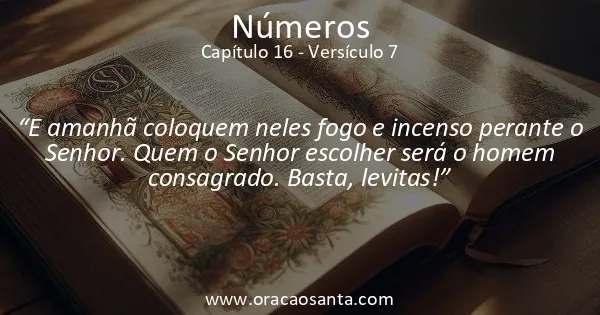 Números 16:7