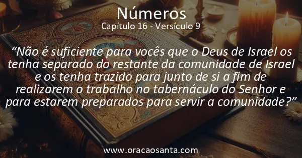 Números 16:9