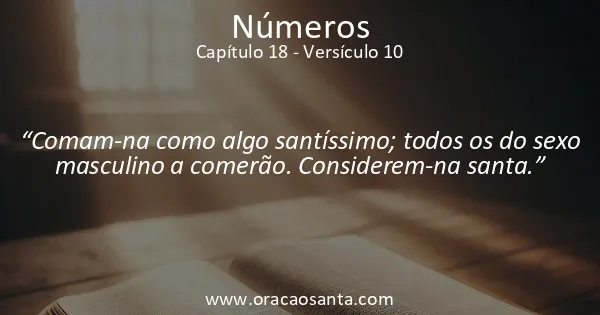 Números 18:10