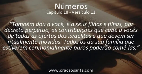 Números 18:11