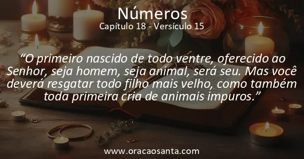 Números 18:15