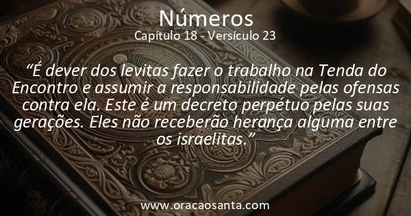 Números 18:23