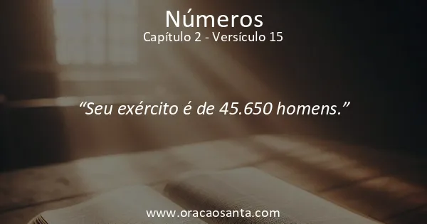 Números 2:15