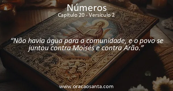 Números 20:2