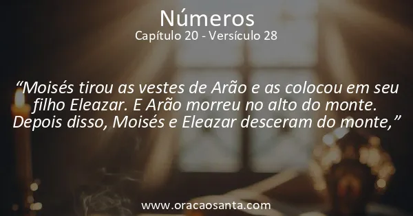 Números 20:28