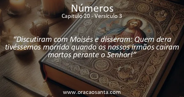 Números 20:3