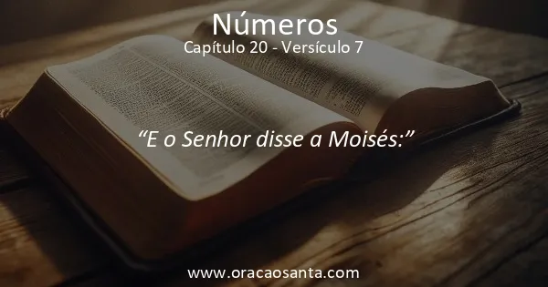 Números 20:7