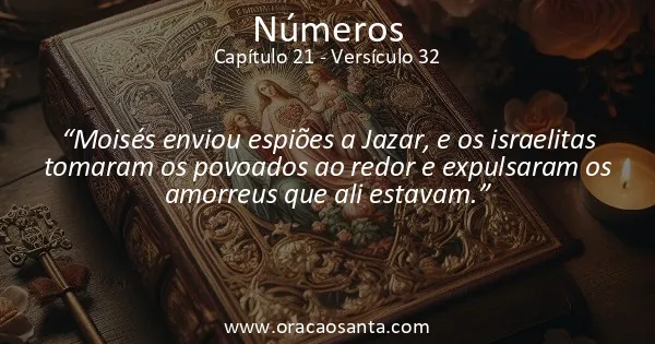 Números 21:32