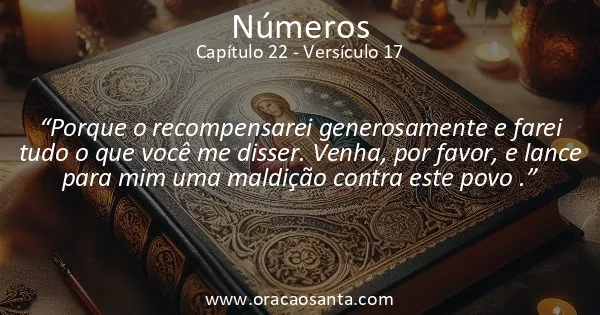 Números 22:17