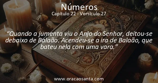 Números 22:27