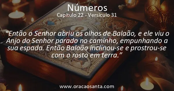 Números 22:31
