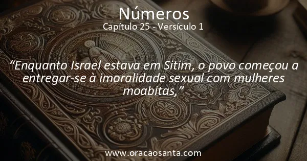 Números 25:1