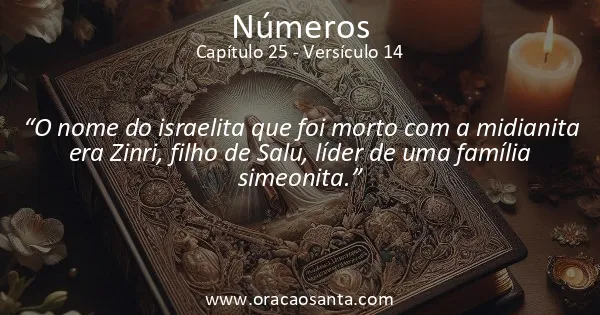 Números 25:14