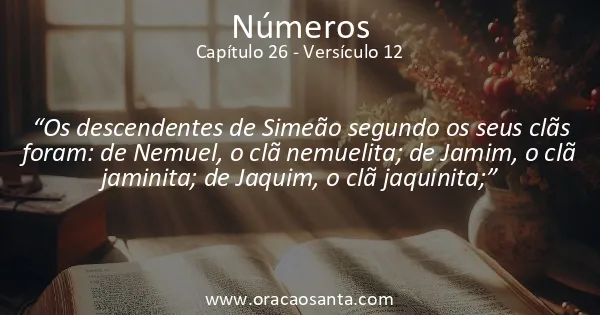Números 26:12