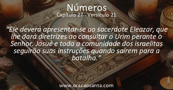 Números 27:21