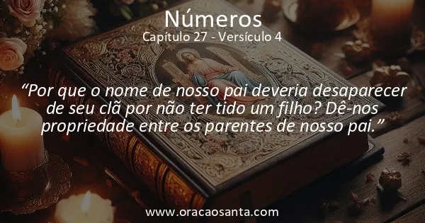 Números 27:4