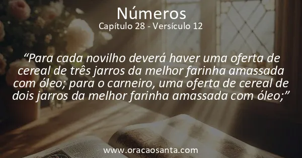 Números 28:12