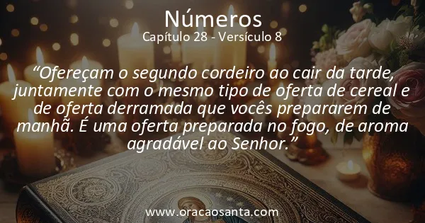 Números 28:8