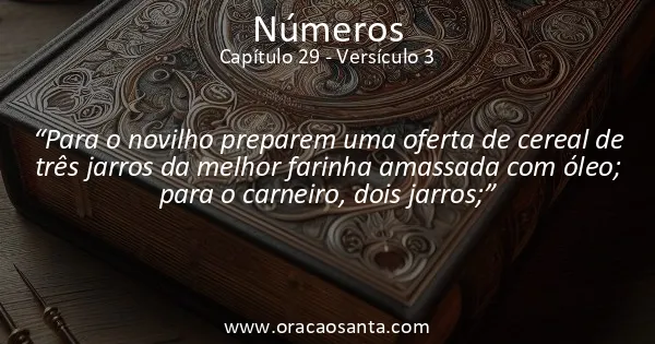 Números 29:3