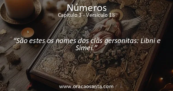 Números 3:18