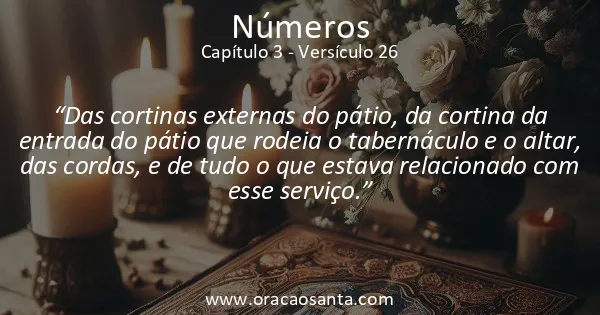 Números 3:26