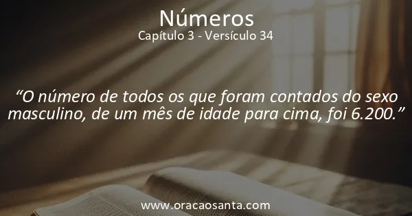 Números 3:34