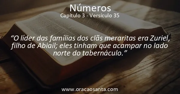Números 3:35
