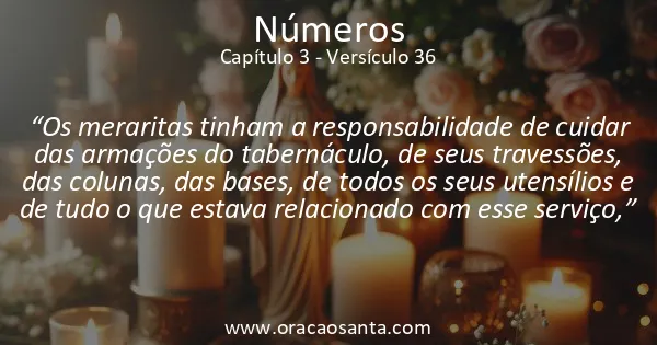 Números 3:36