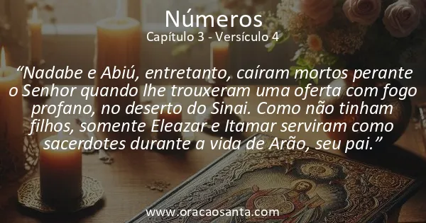 Números 3:4