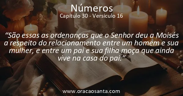Números 30:16