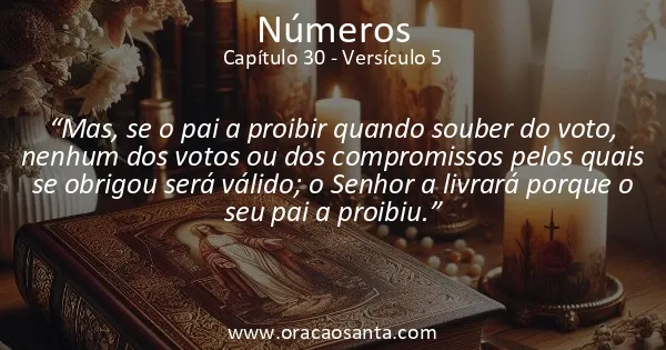 Números 30:5