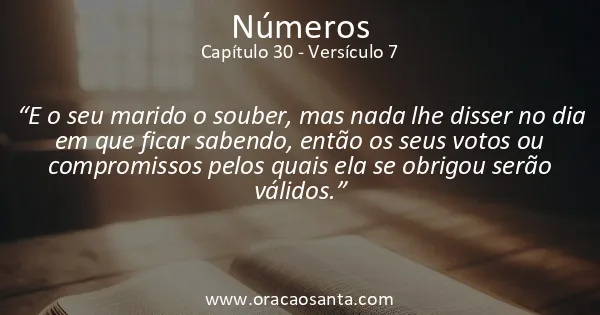 Números 30:7