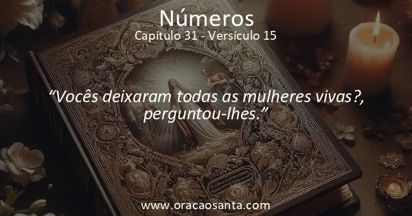 Números 31:15