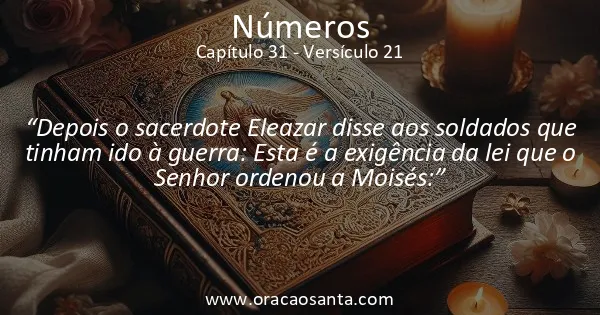 Números 31:21