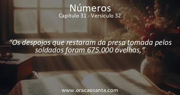 Números 31:32