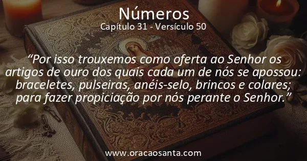 Números 31:50